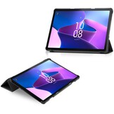Just in Case Smart Tri-Fold Case - Lenovo M10 - Zwart - Tablethoes