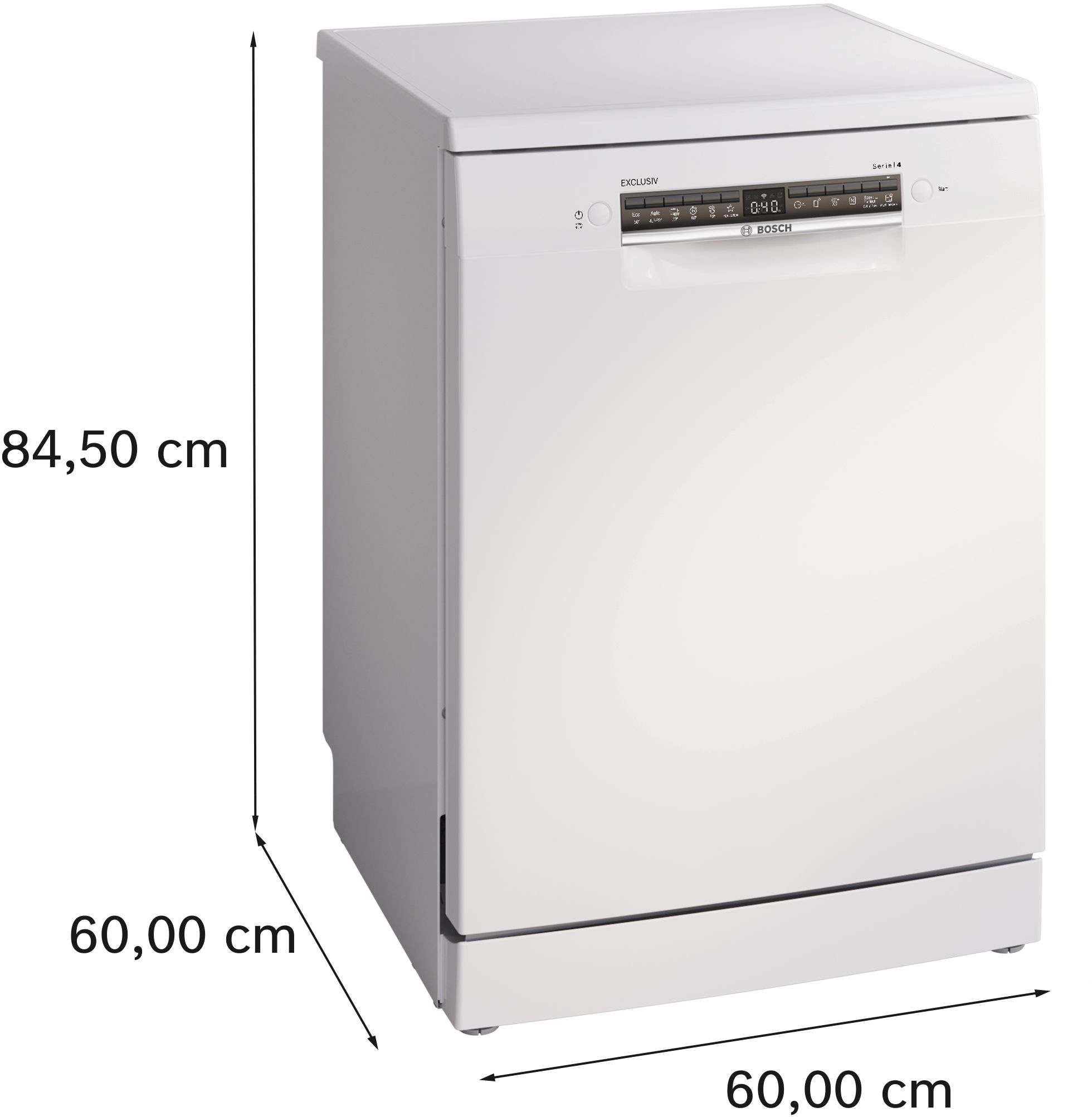 Bosch SMS4HUW09E EXCLUSIV  - Vrijstaande vaatwasser