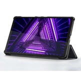 Just in Case Smart Tri-Fold Case - Lenovo M10HD - Zwart - Tablethoes
