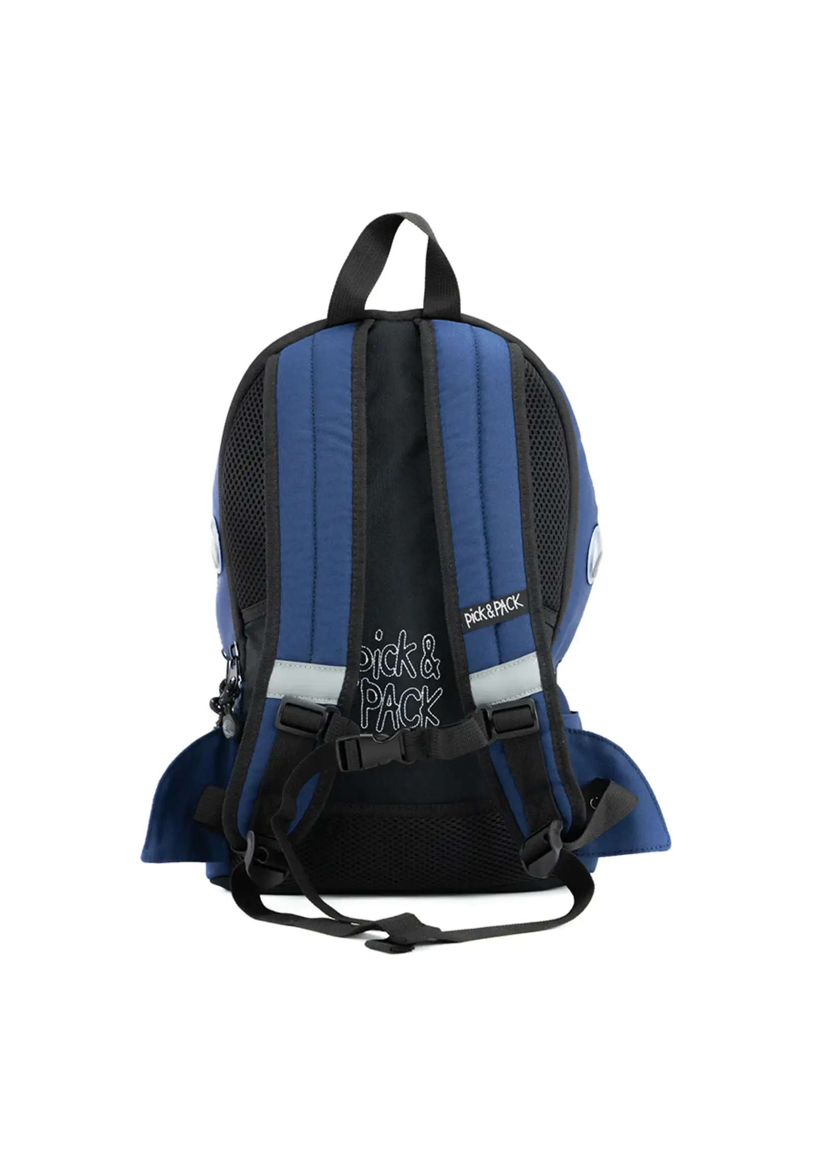 Pick & Pack Shark Shape Backpack M - Navy
