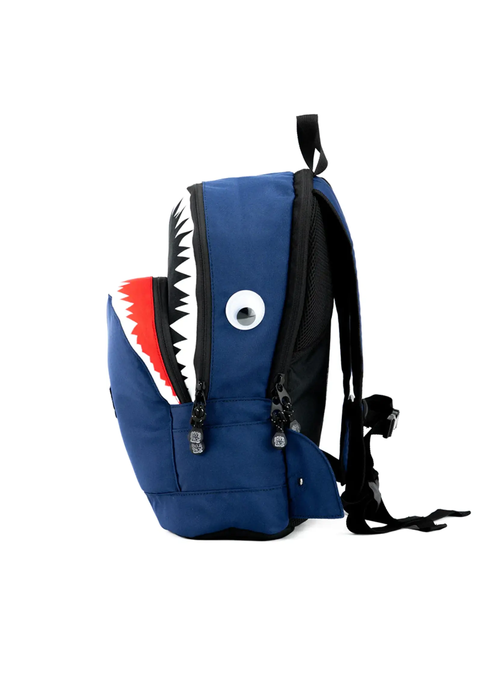Pick & Pack Shark Shape Backpack M - Navy