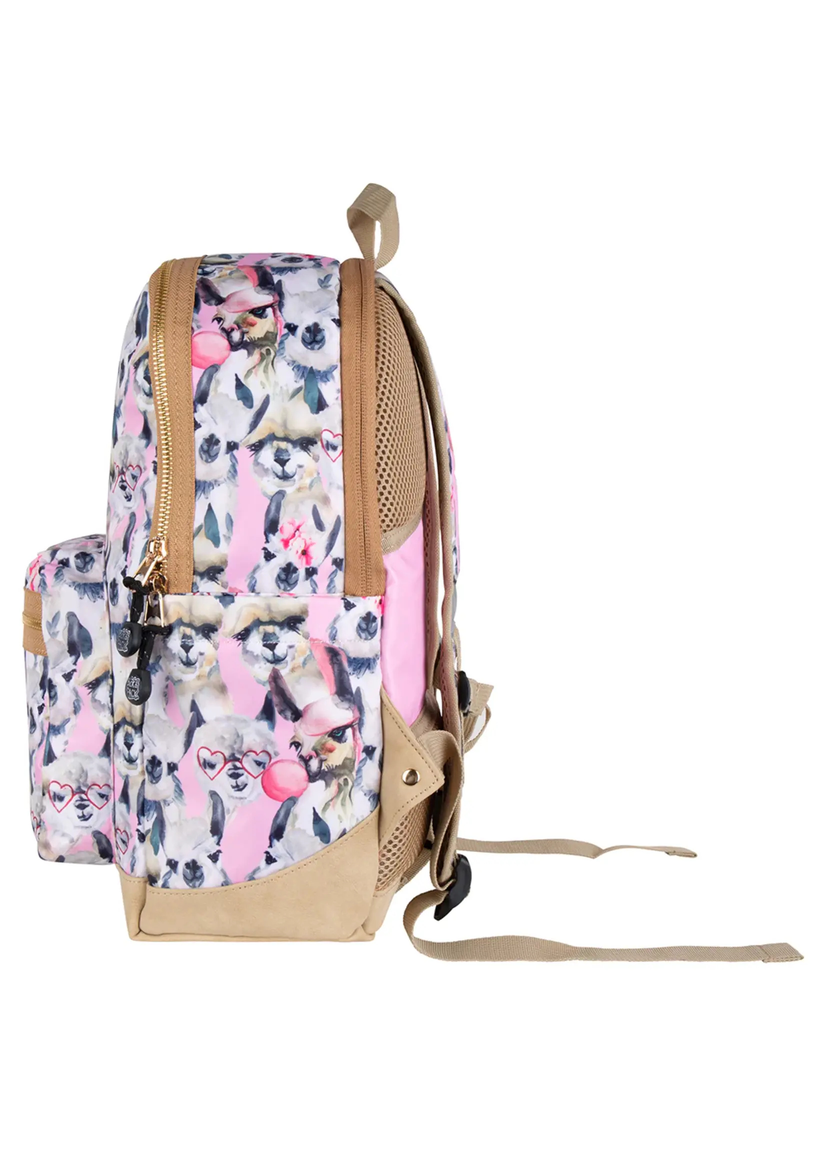 Pick & Pack Alpaca Backpack M - Pink
