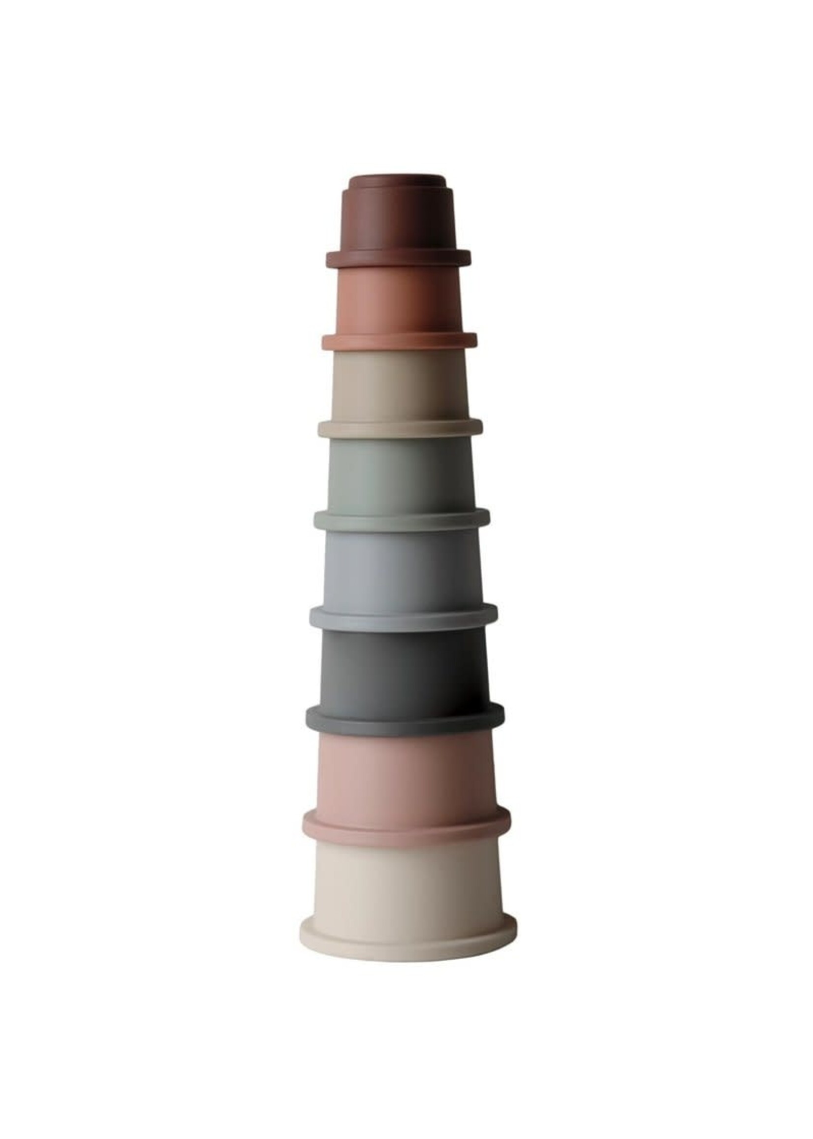 Mushie Mushie Stacking Cups Original wit+