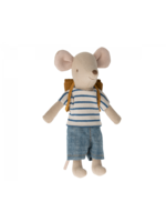 Maileg Tricycle mouse - big brother with bag