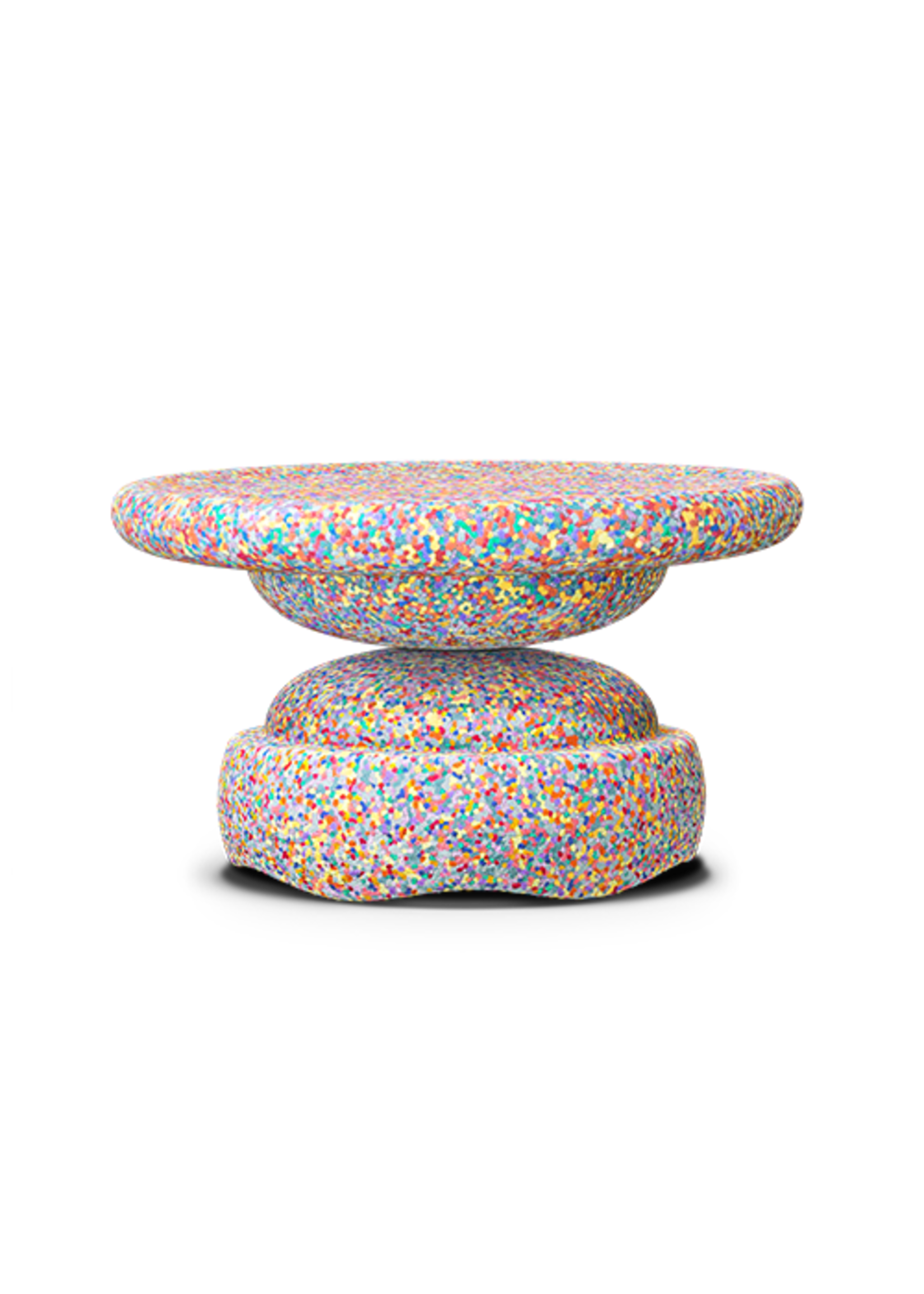 Stapelstein Stapelstein Set Balansbord + 1 Steen - Super Confetti