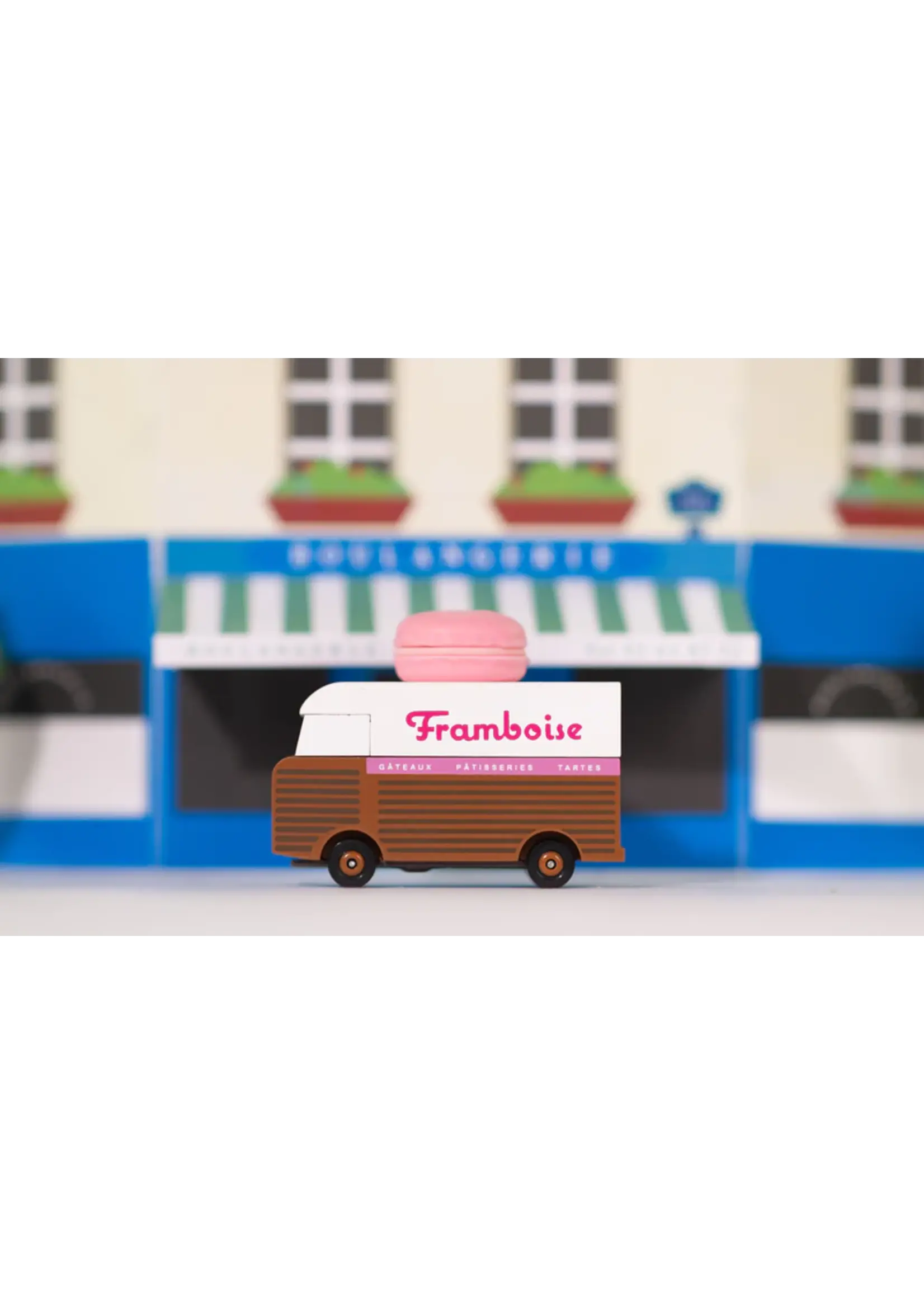 Candy Lab Toys Candycar - Framboise Macaron Van
