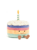 Jellycat Large Amuseable Rainbow Birthday Cake