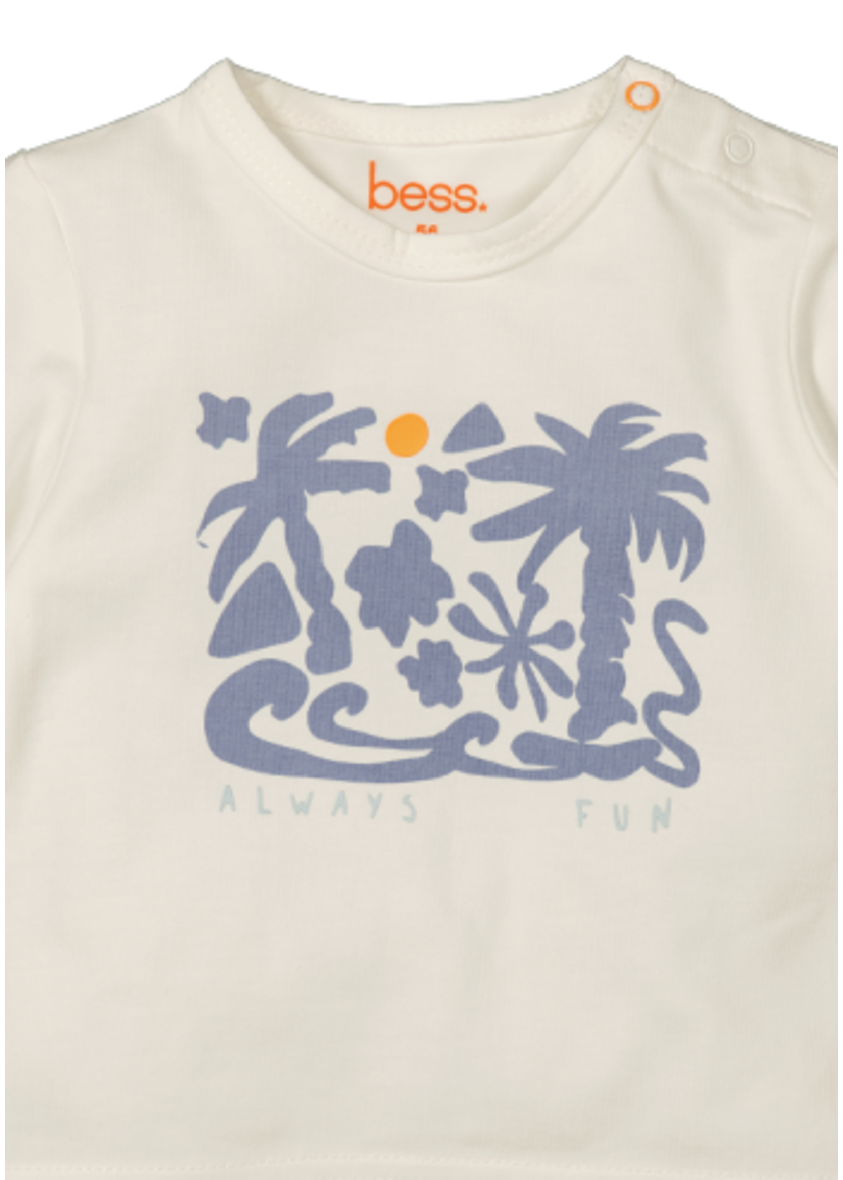 BESS BESS - Shirt l. Sl. Summer Shell SS24