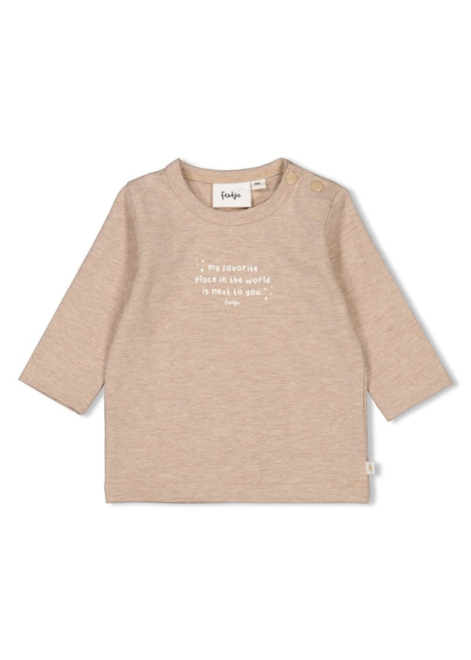 Feetje Feetje Longsleeve -Taupe Melange