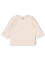 Feetje Feetje Longsleeve - Offwhite Roze Letters