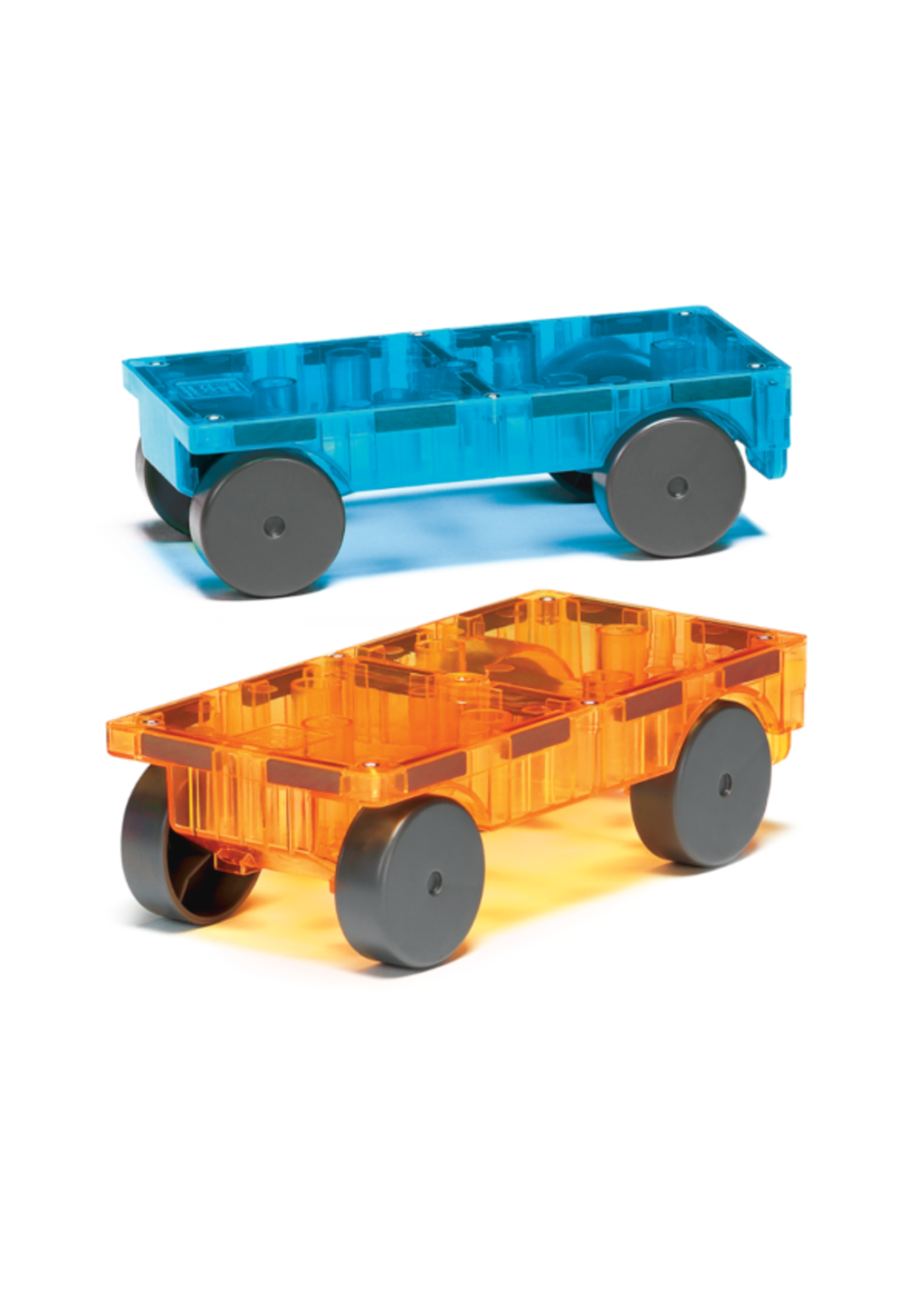 Magna-Tiles Magna-Tiles Cars - Blauw Geel