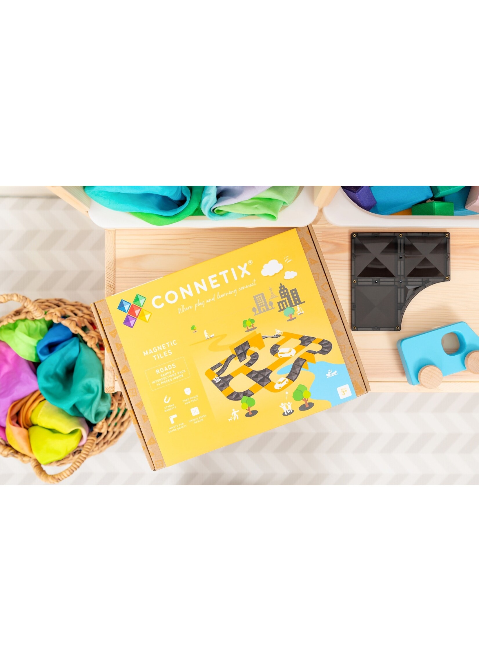 Connetix Connetix Ramp & Intersections 16 pcs
