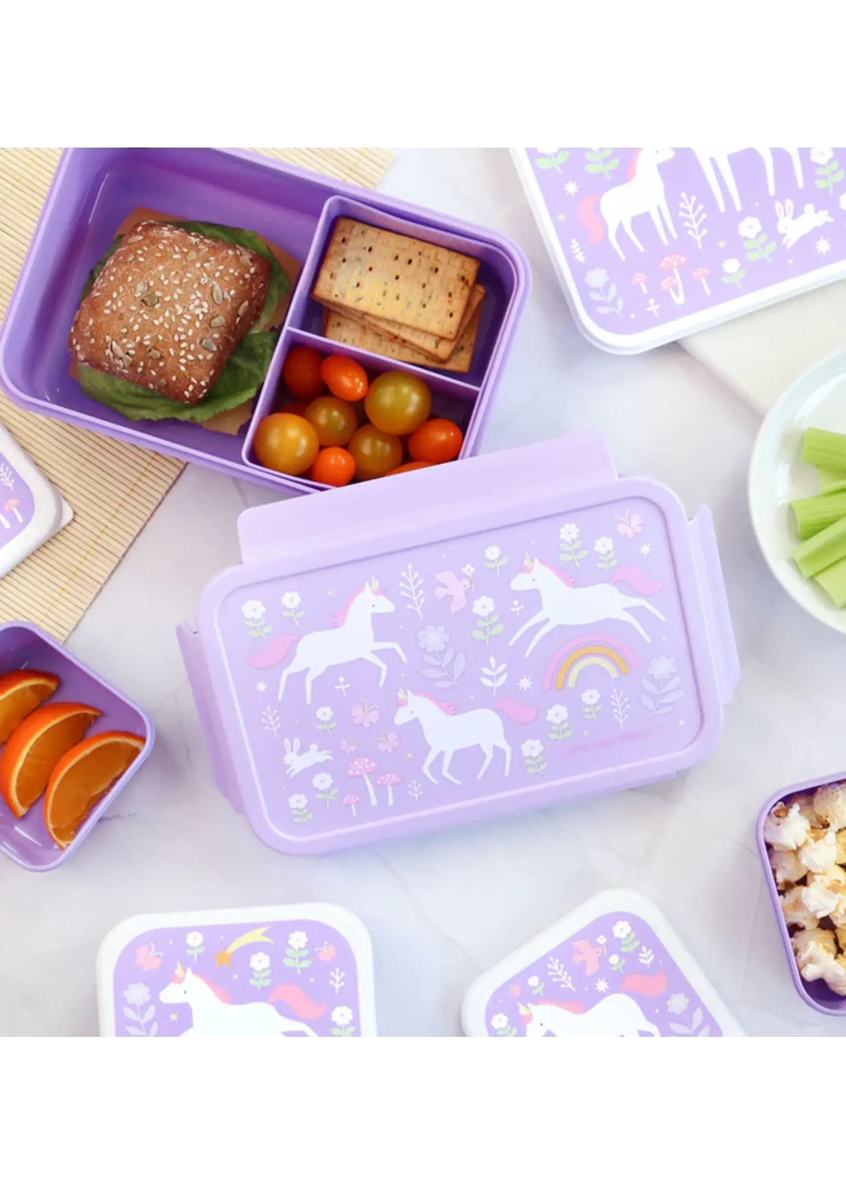 A Little Lovely Company A Little Lovely Company - Bento Lunchbox Unicorn Dreams