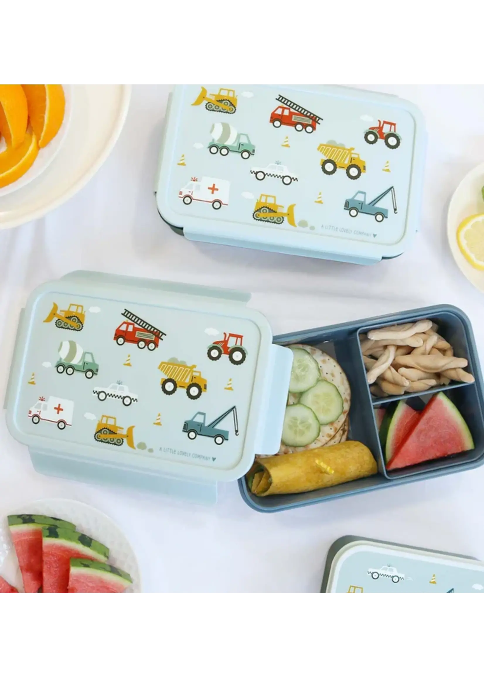 A Little Lovely Company A Little Lovely Company - Bento Lunchbox Voertuigen