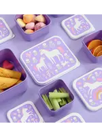 A Little Lovely Company A Little Lovely Company - Lunch & Snack Box Set - Unicorn Dreams