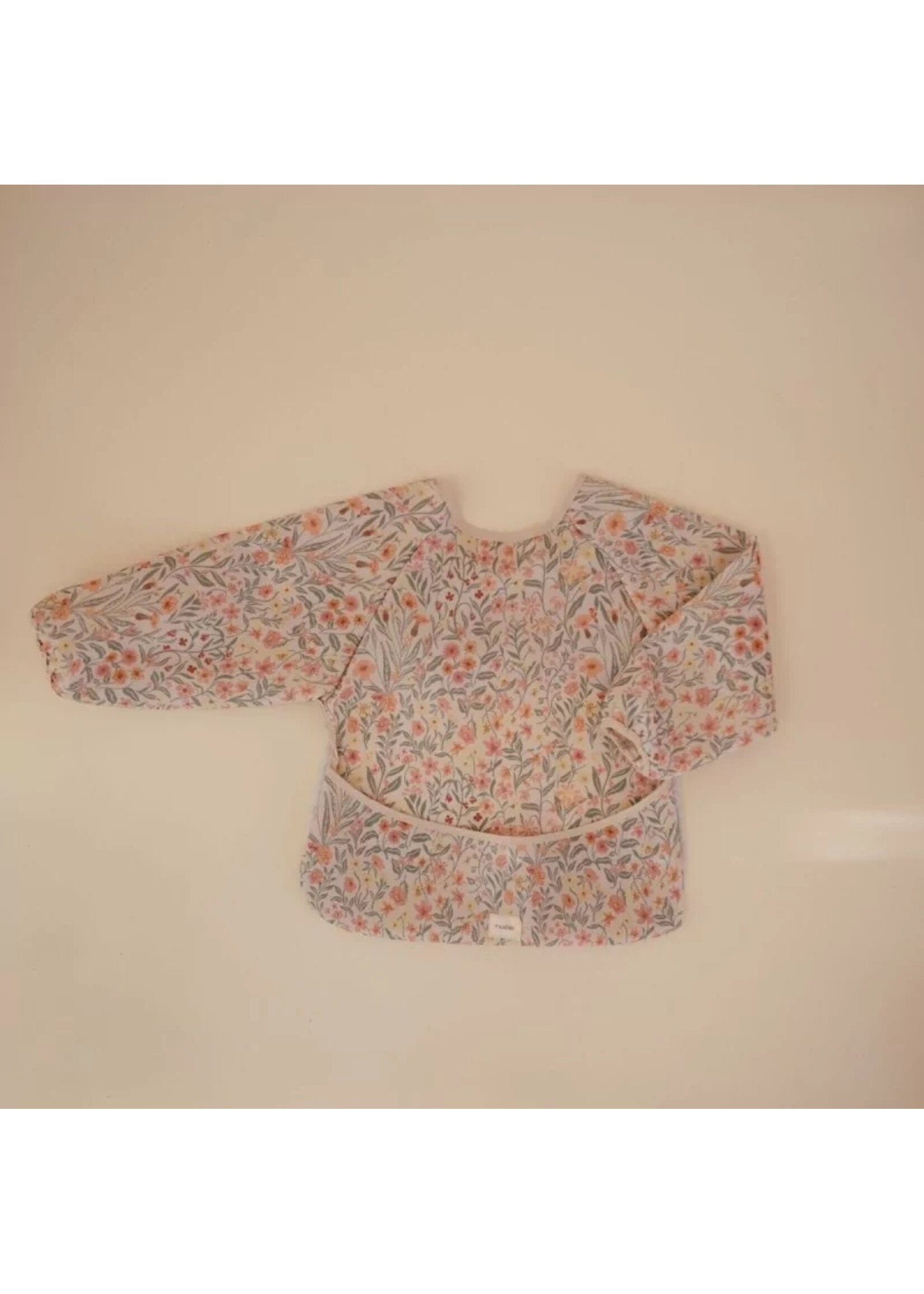 Mushie Mushie - Longsleeve Bib Pastel Blooms