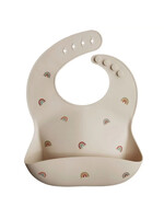 Mushie Mushie Silicone Bib slabber - Rainbow