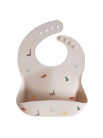 Mushie Mushie Silicone Bib Slabber Dino