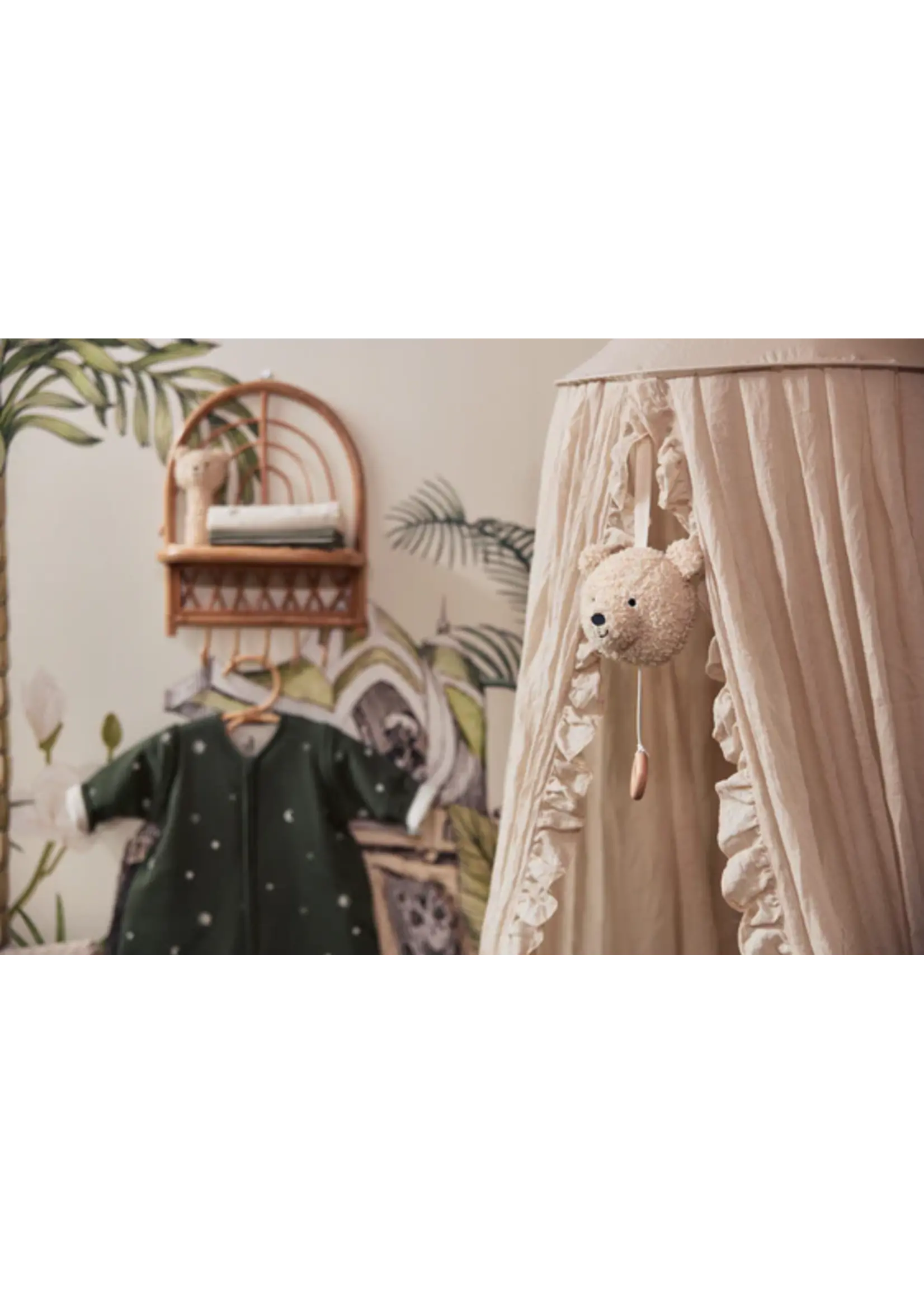 Jollein Muziekhanger Teddy Bear naturel
