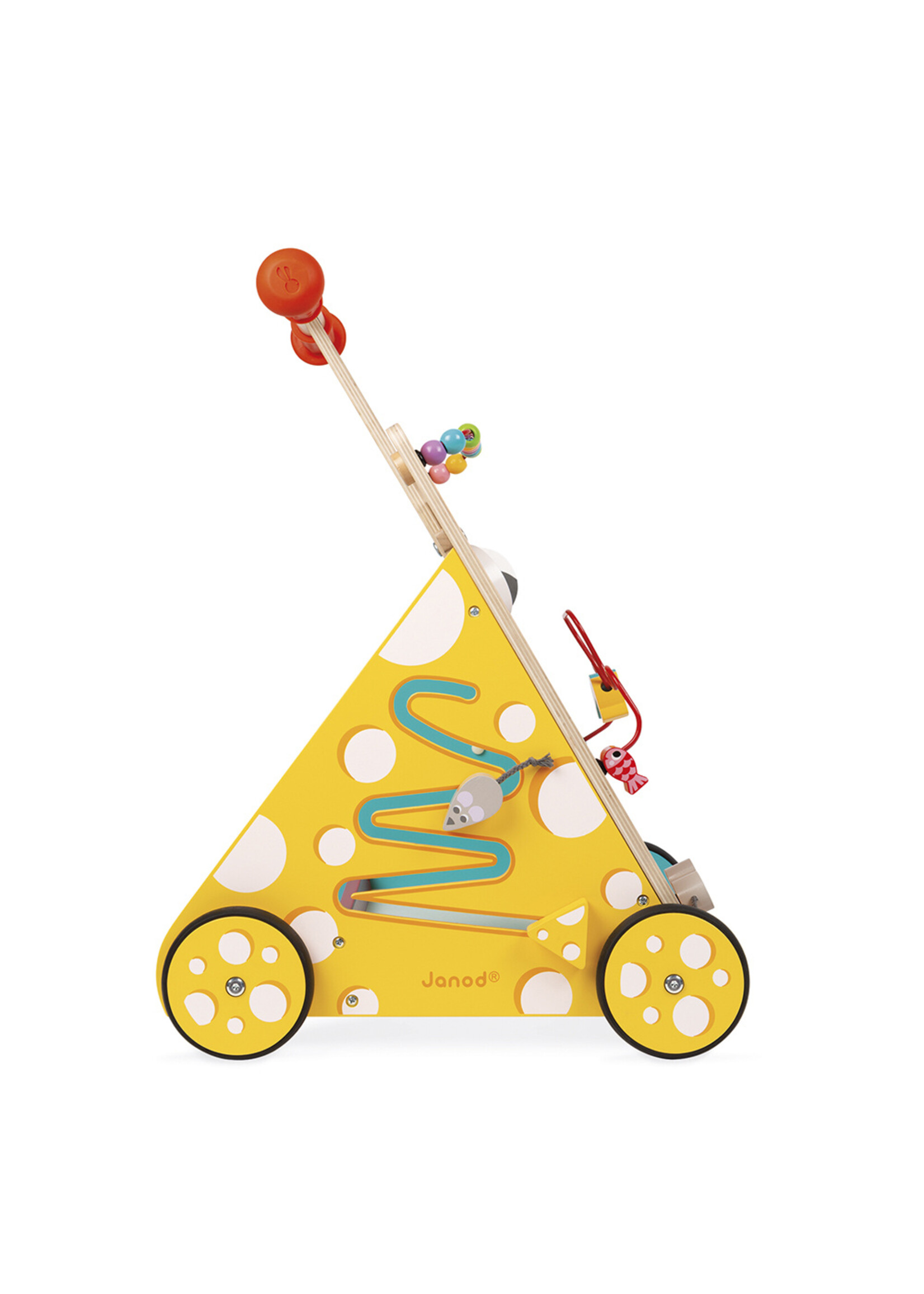 Janod Janod Baby loopwagen kat