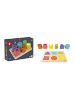 Janod Janod Wood - Vorm en Geluid Puzzel