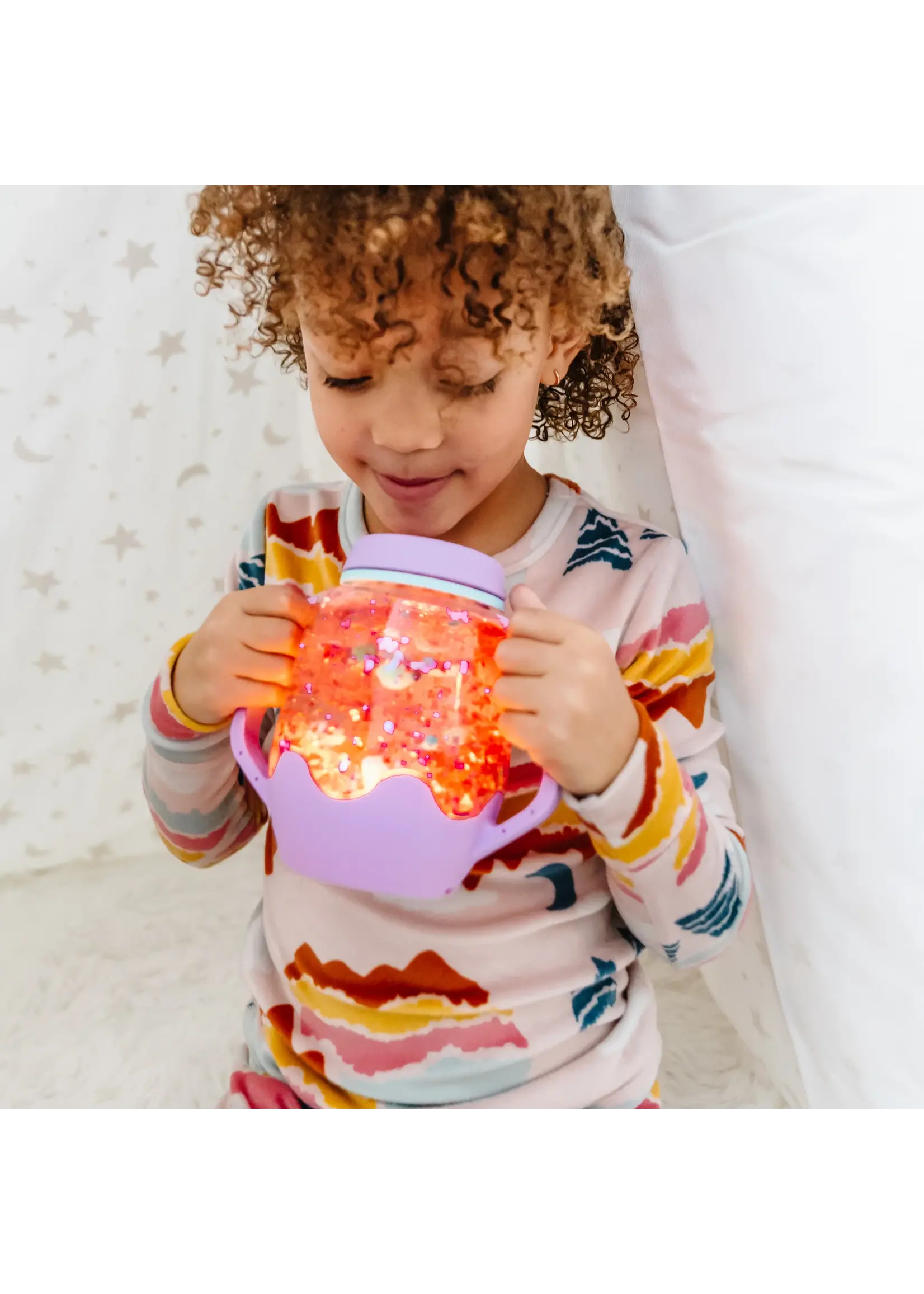 Glopals Sensory Play Jar Glopals Lila