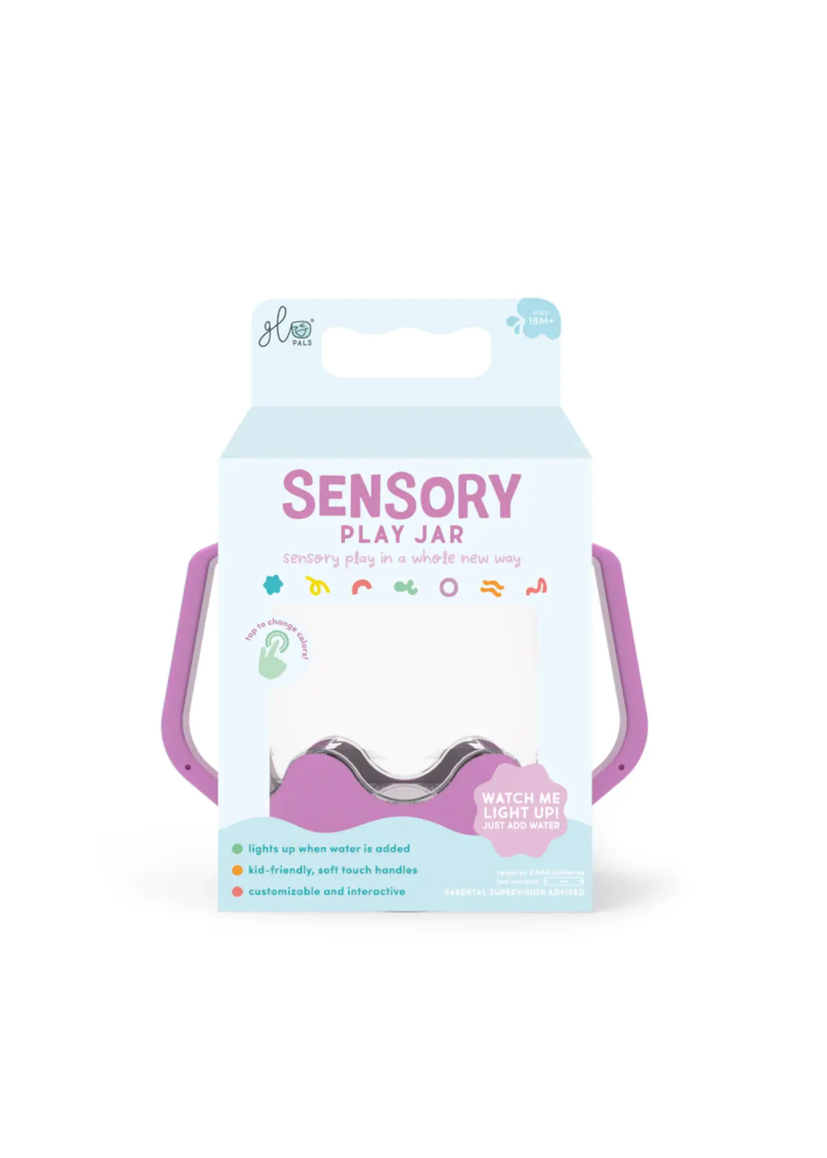 Glopals Sensory Play Jar Glopals Lila