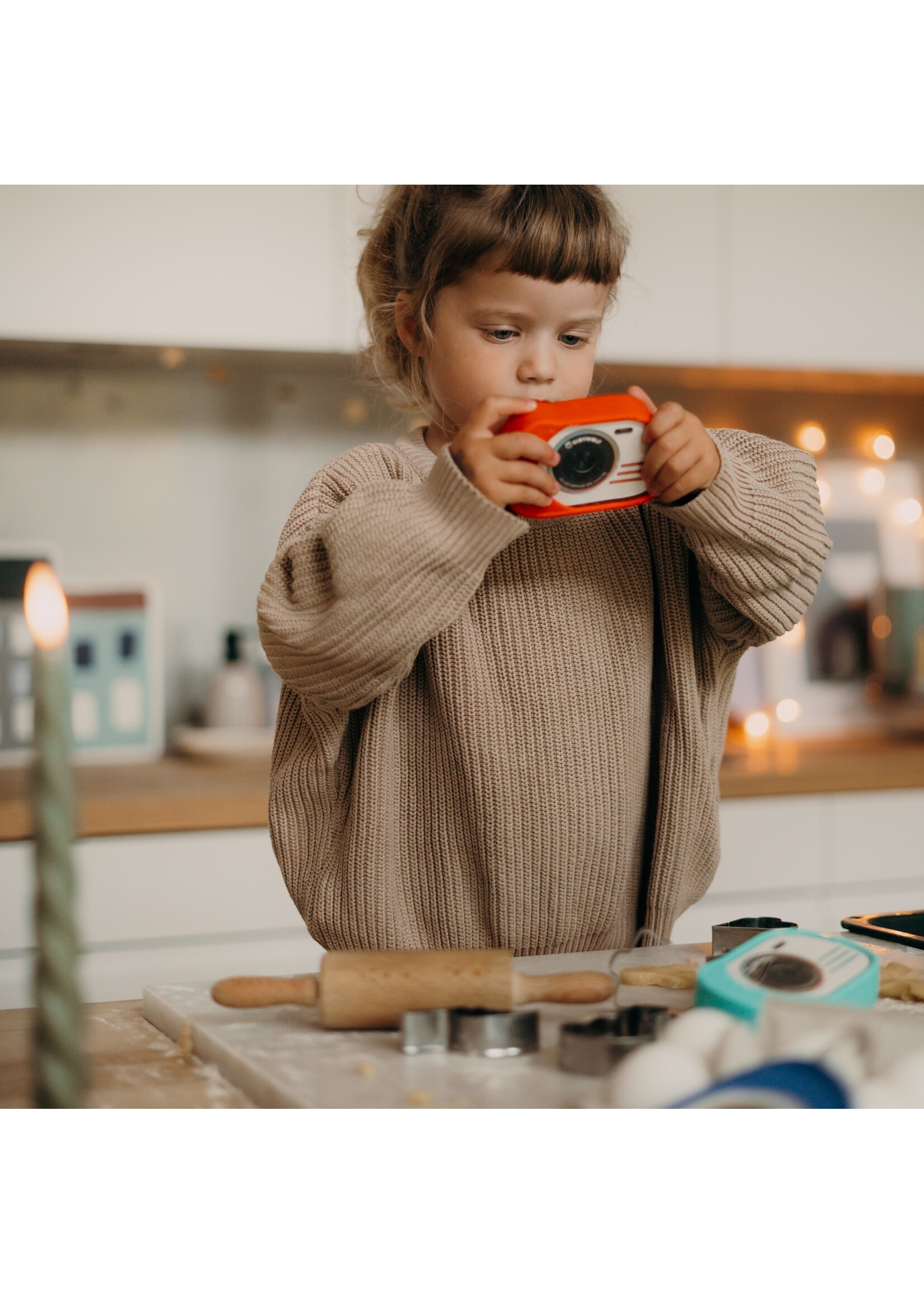 Kidywolf Waterdichte Camera voor kinderen Blauw