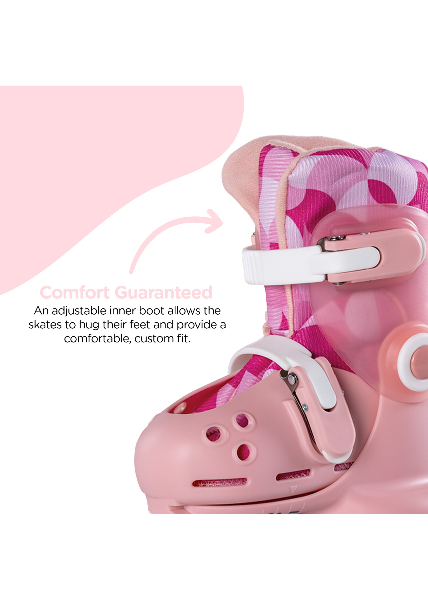Yvolution Yvolution - Twista Skates Roze