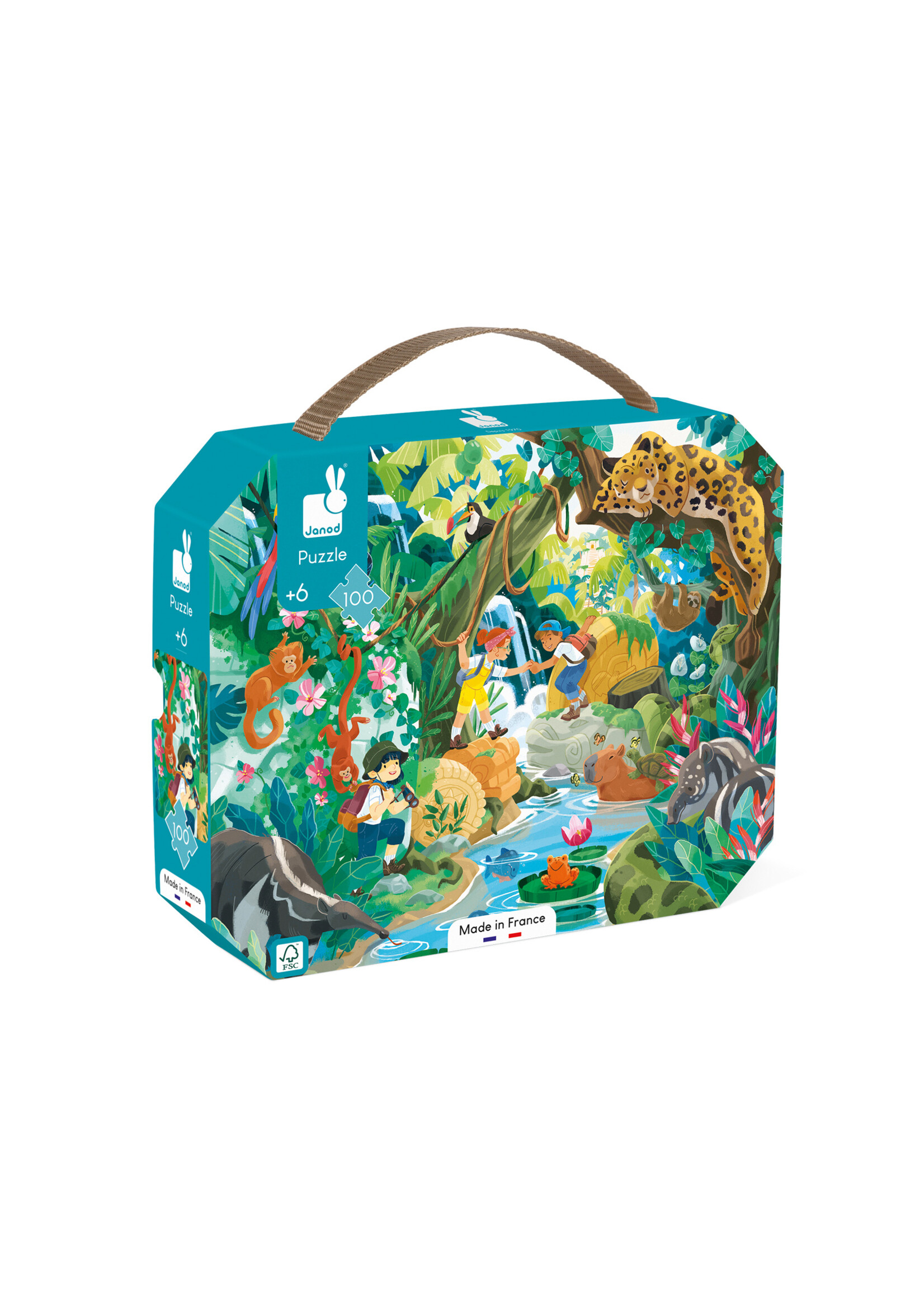 Janod Janod Puzzel - Het Avontuur 100 pcs