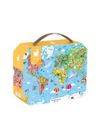 Janod Janod Puzzle - Wereld Giant 300 pcs