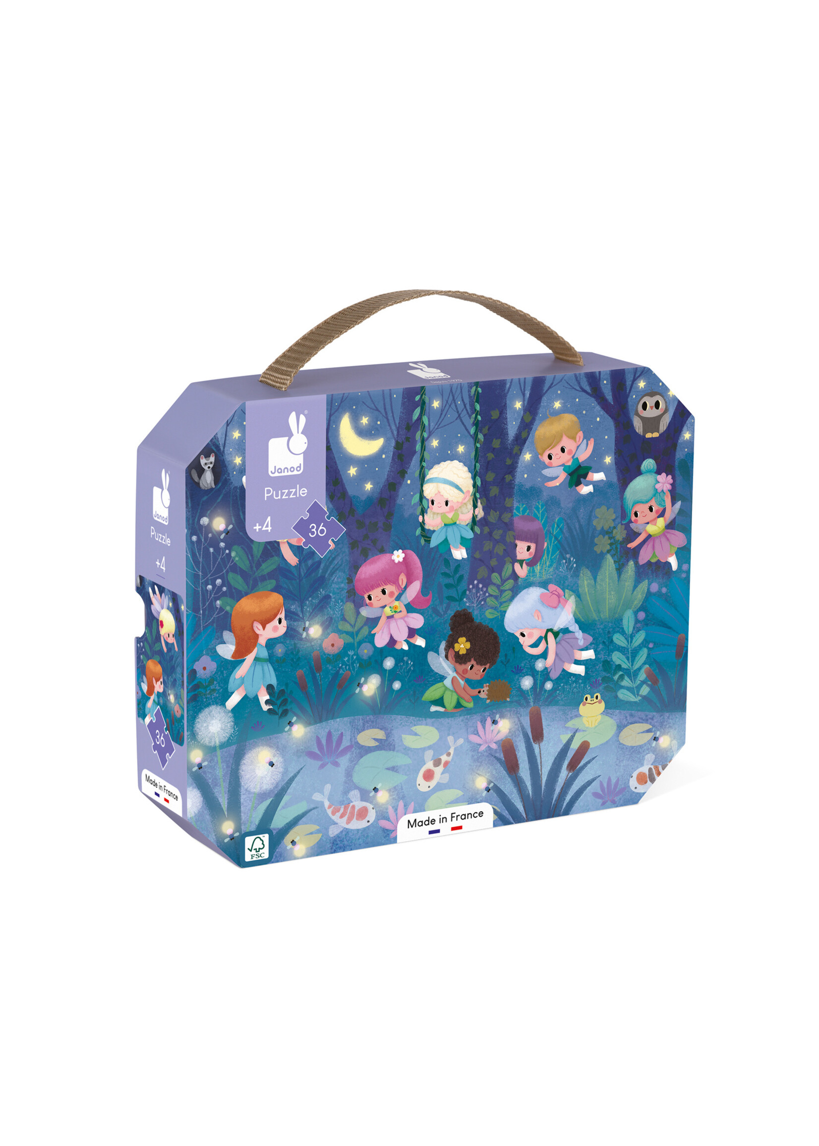 Janod Janod Puzzel - Elfjes en Waterlelies