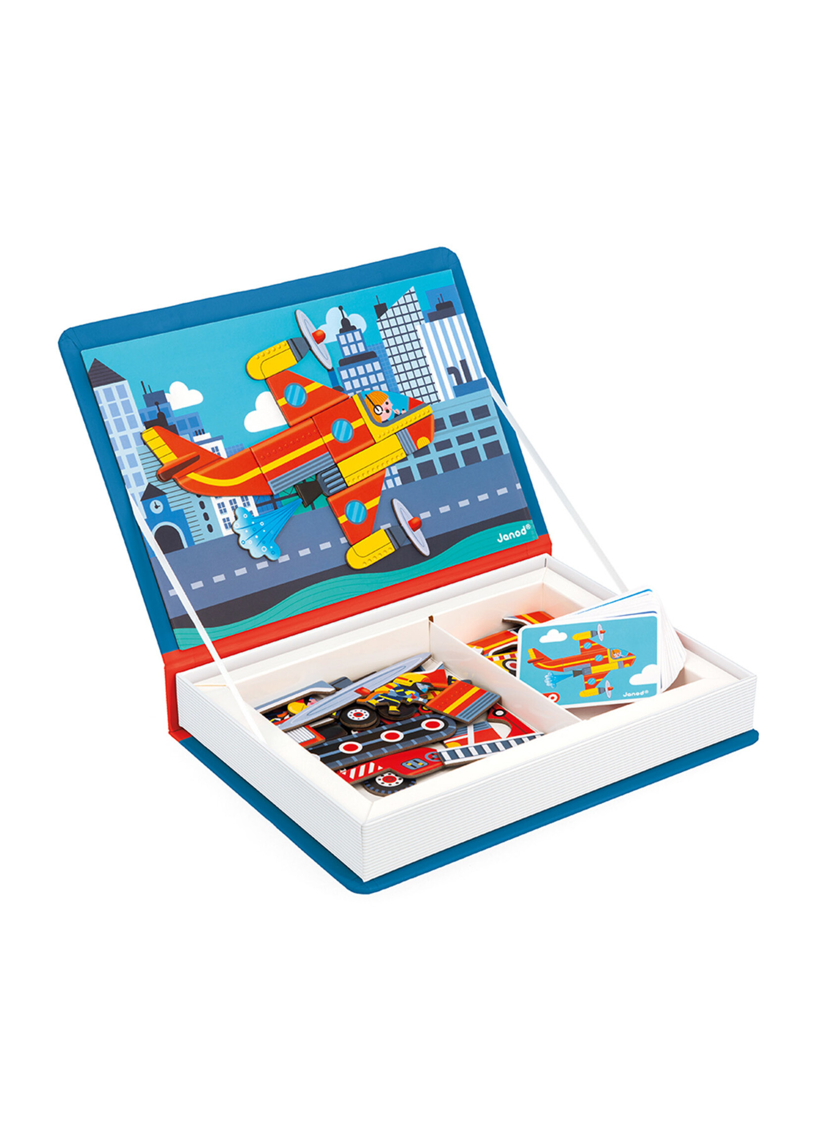 Janod Janod Magnetibook - Brandweer