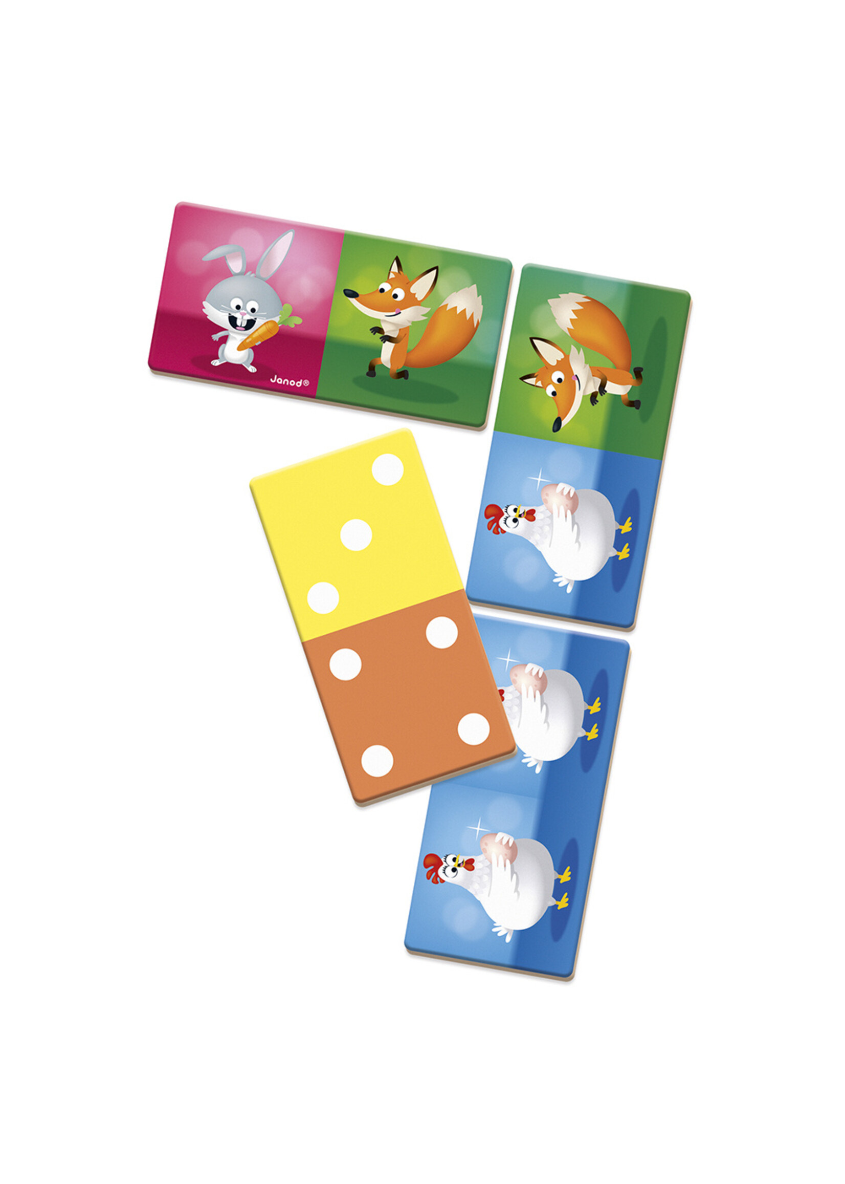 Janod Janod Spel Domino’s Rigolooo