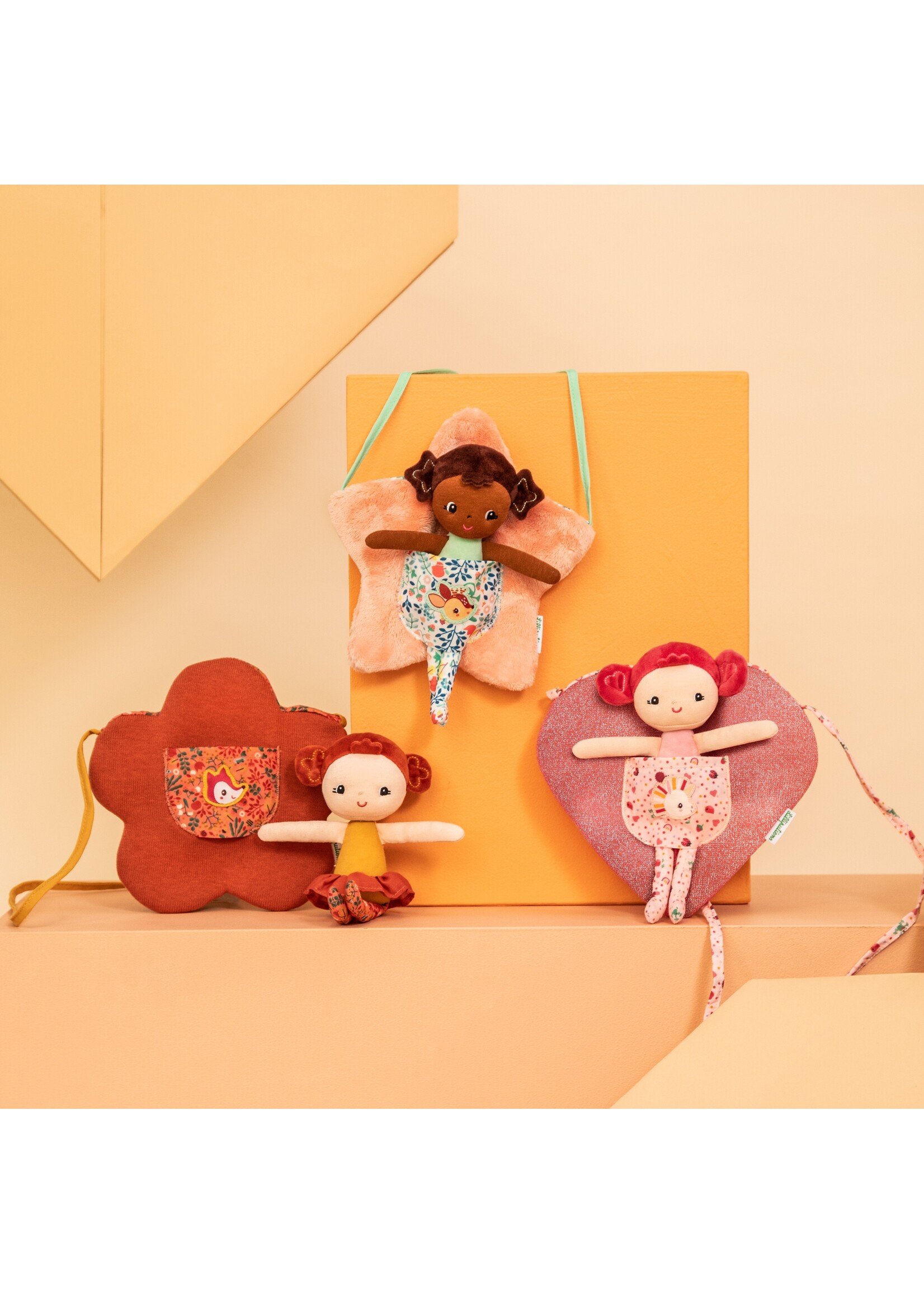 Lilliputiens Lilliputiens - Anne pop met stervormig tasje