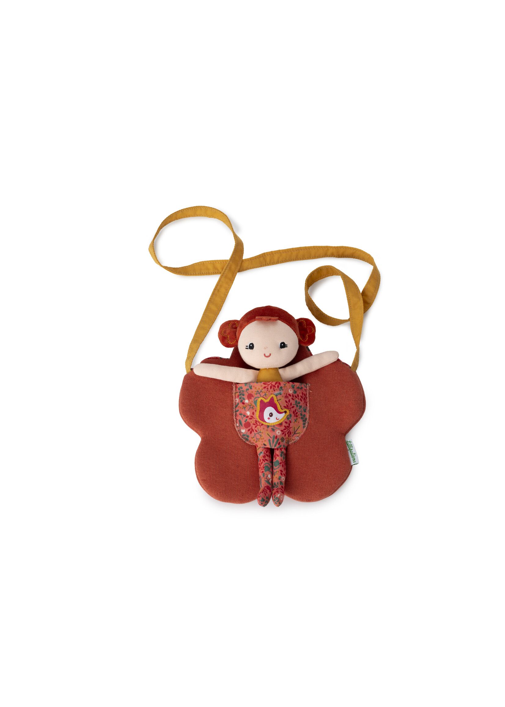 Lilliputiens Lilliputiens - Adele pop met bloedvormig tasje