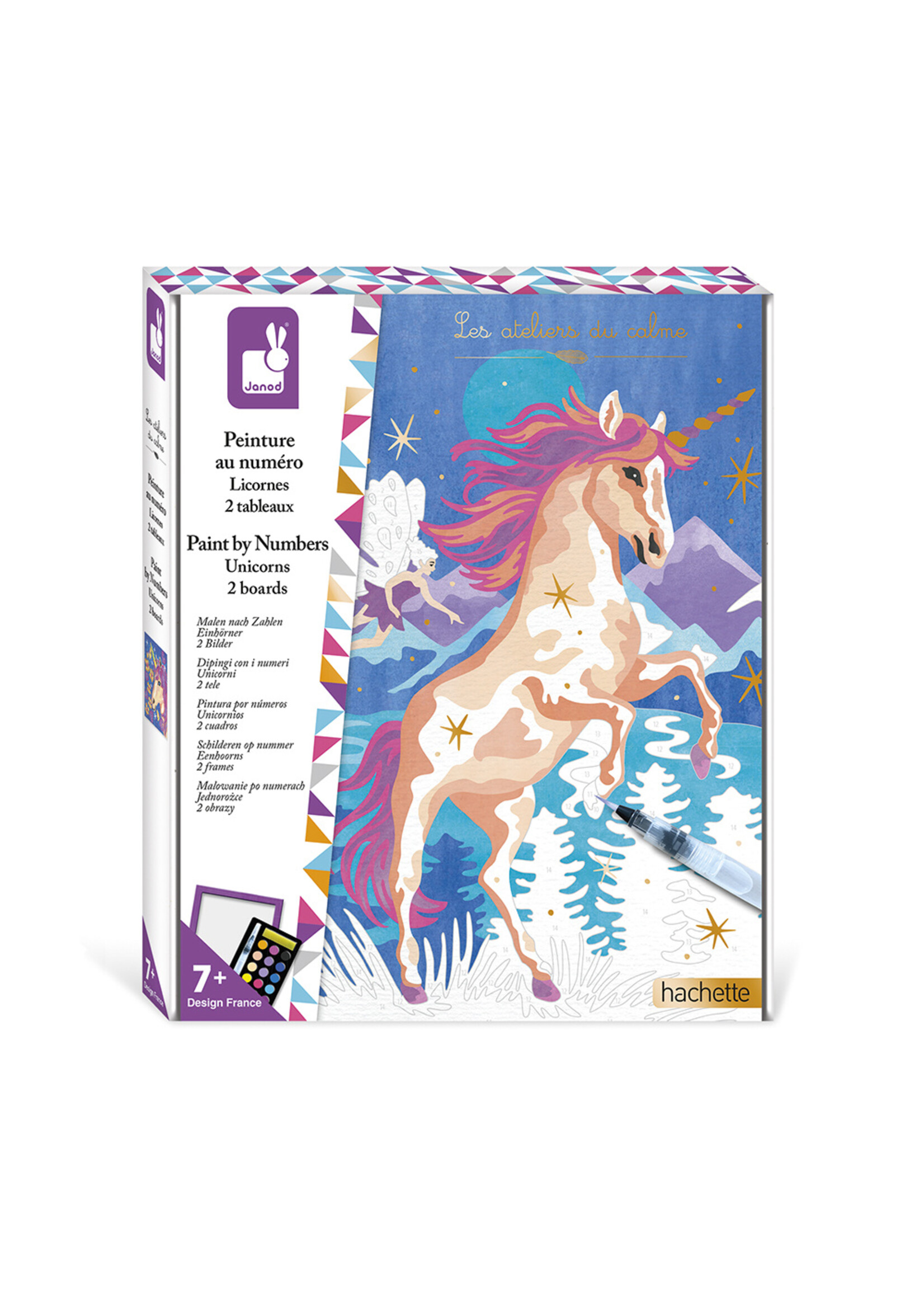 Janod Janod - Verven op Nummer - Eenhoorns