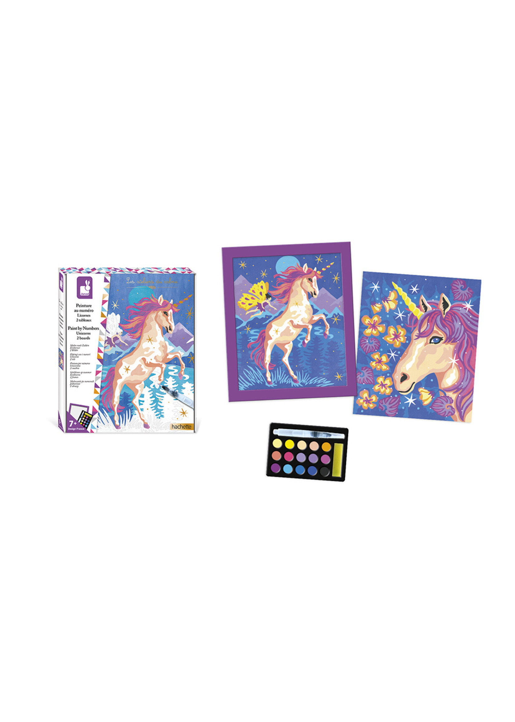 Janod Janod - Verven op Nummer - Eenhoorns