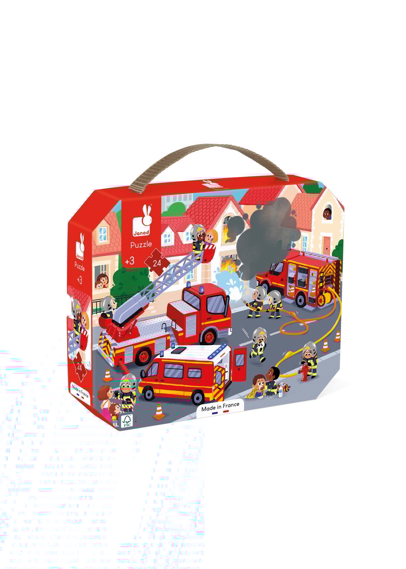 Janod Janod Puzzle - Brandweer