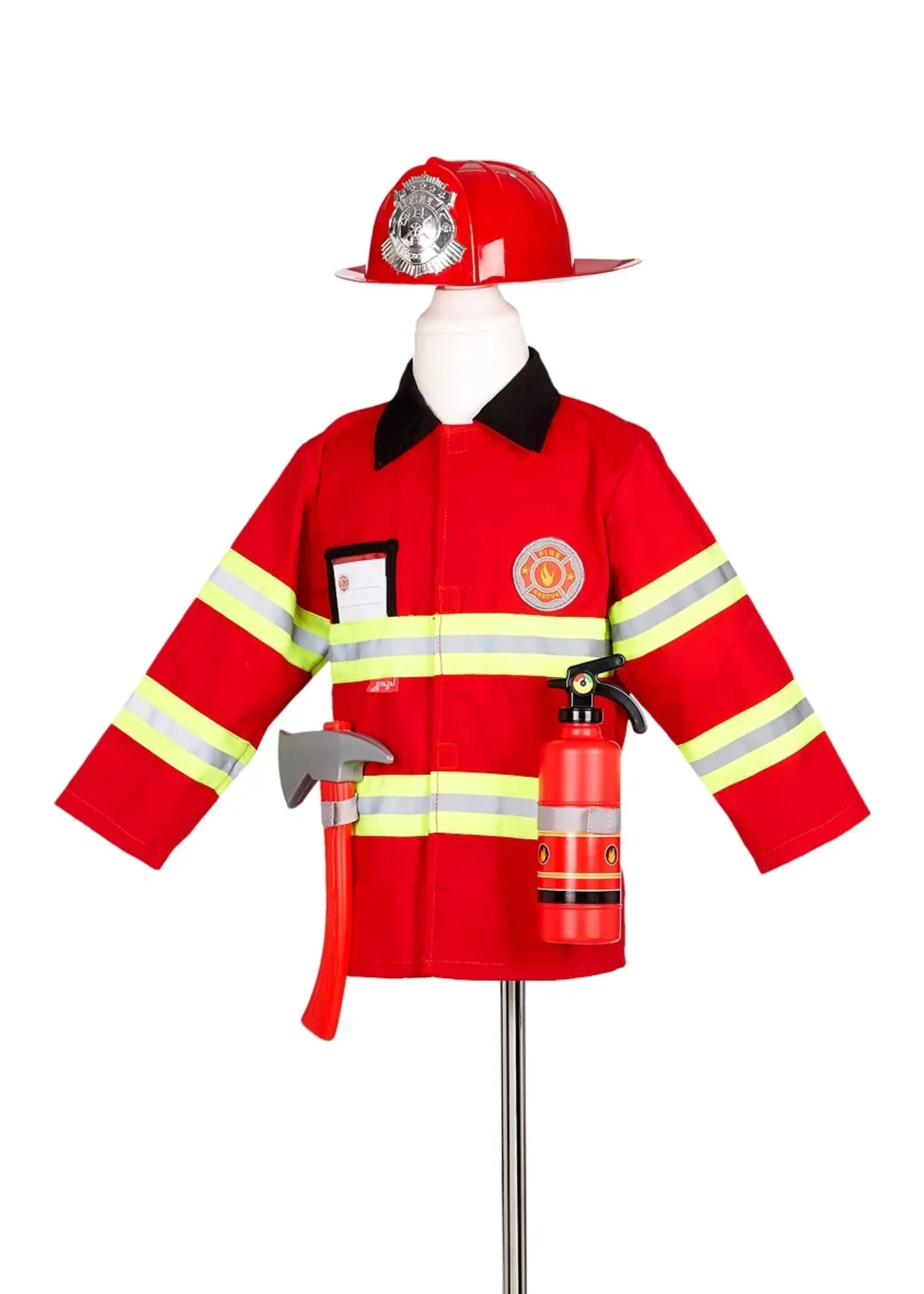 Souza Fireman Costume set 4 pcs / 4-7 yrs