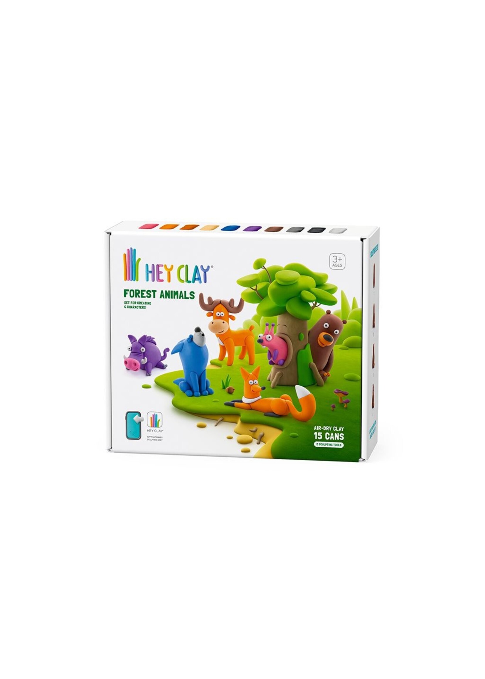 Hey Clay Bosdieren - 15 potjes
