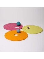 Grimms x Stapelstein Grimms x Stapelstein - Rolling Discs - Warm Pastel