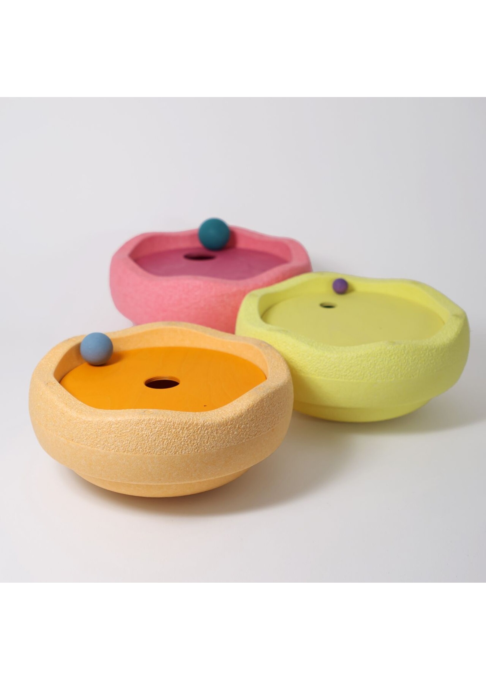 Grimms x Stapelstein Grimms x Stapelstein - Rolling Discs - Warm Pastel
