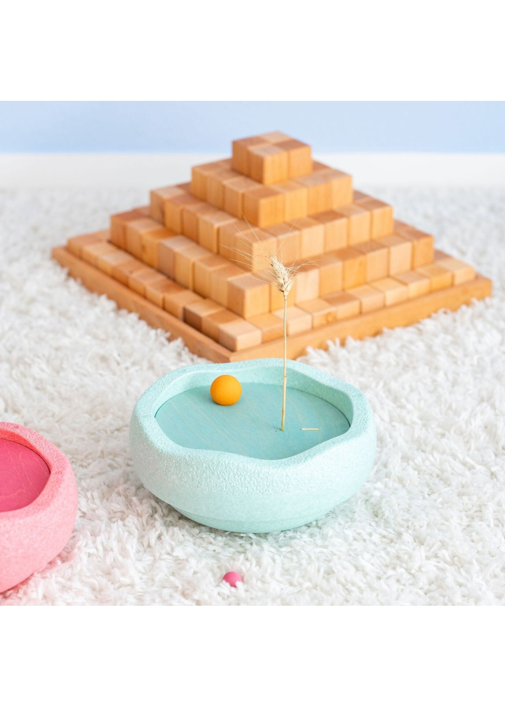 Grimms x Stapelstein Grimms x Stapelstein - Rolling Discs - Cool Pastel