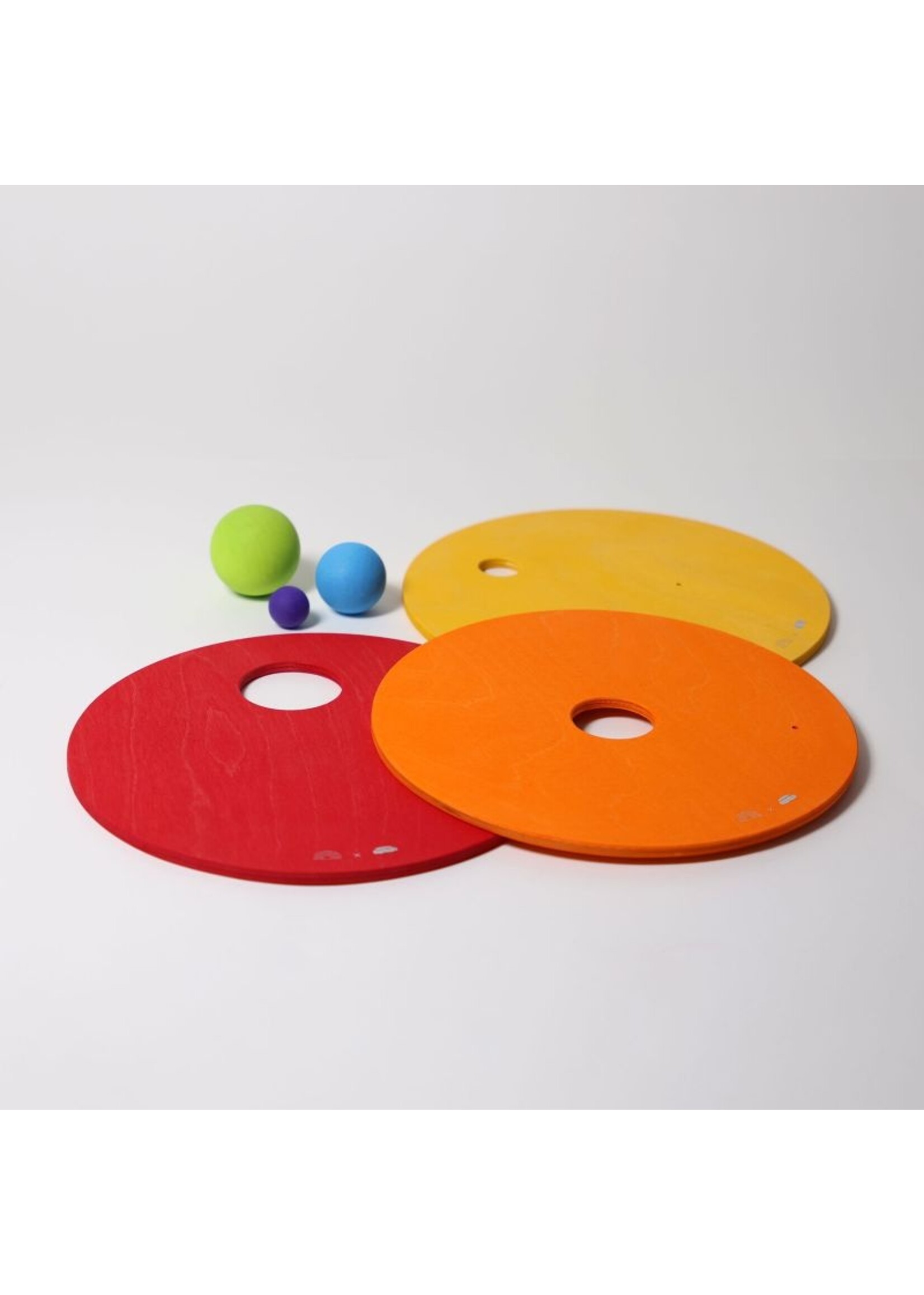Grimms x Stapelstein Grimms x Stapelstein - Rolling Discs - Warm Classic