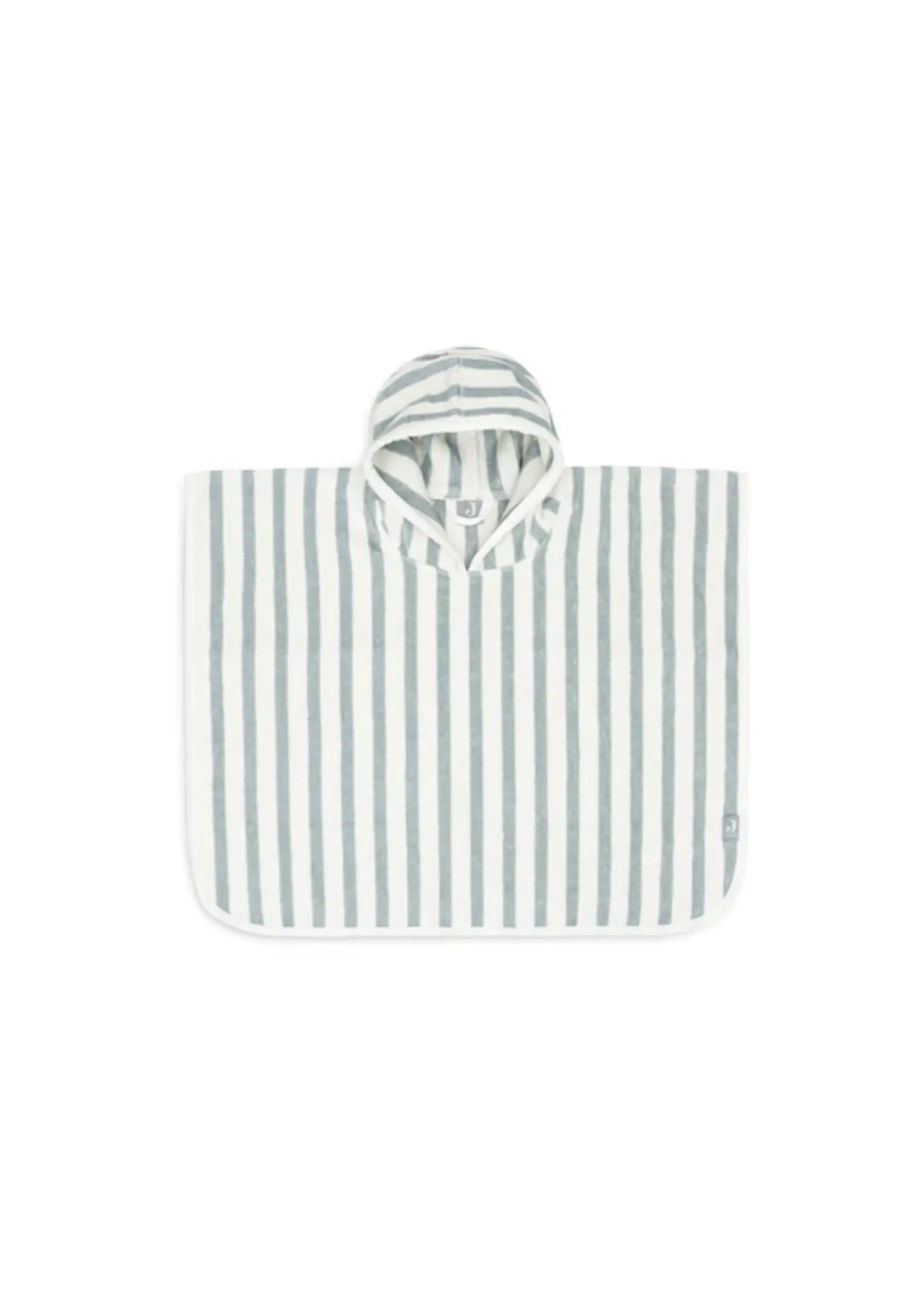 Jollein Jollein - Badponcho Stripe Terry Sea Green