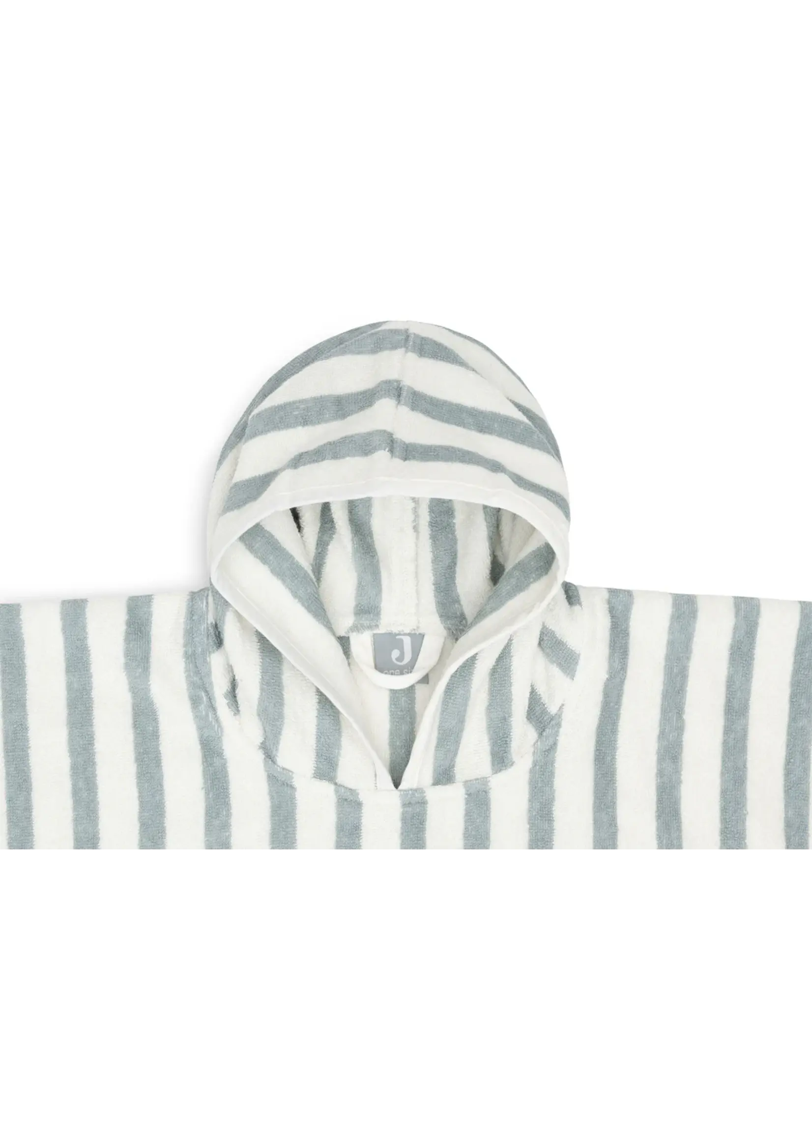 Jollein Jollein - Badponcho Stripe Terry Sea Green