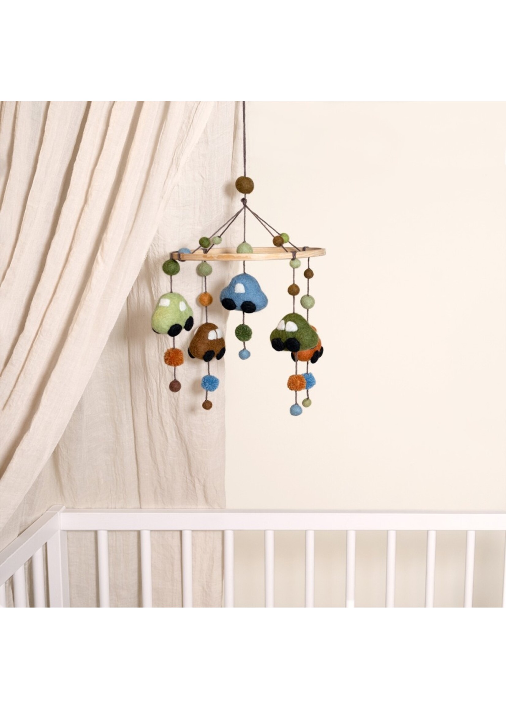 Sjaal met Verhaal Mobiel auto 3D - Sjaal met verhaal