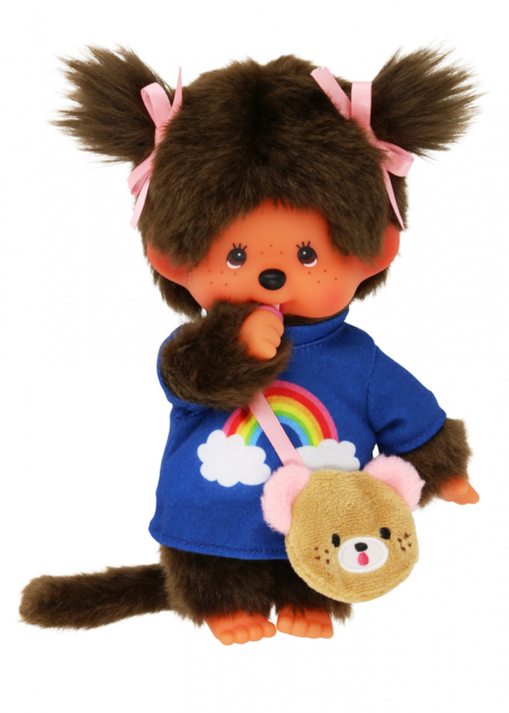 Monchhichi Monchhichi meisje Kawaii met tasje