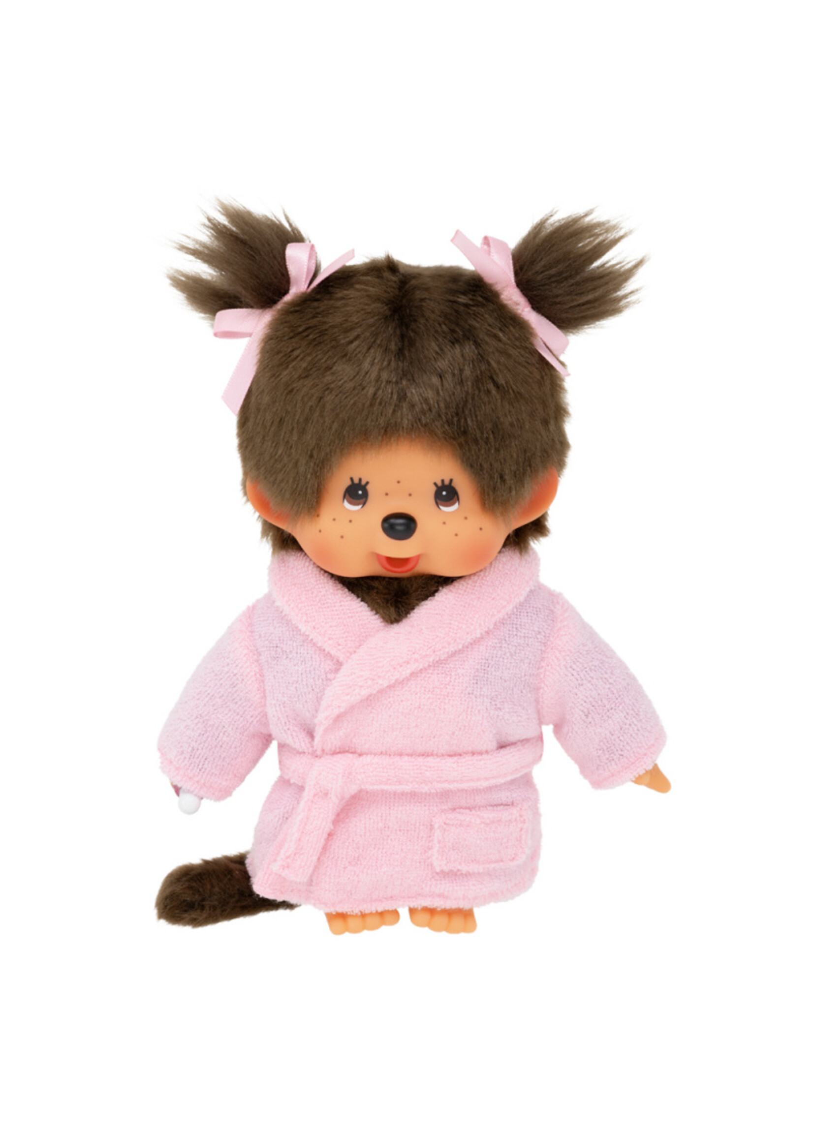 Monchhichi Monchhichi meisje badjas roze